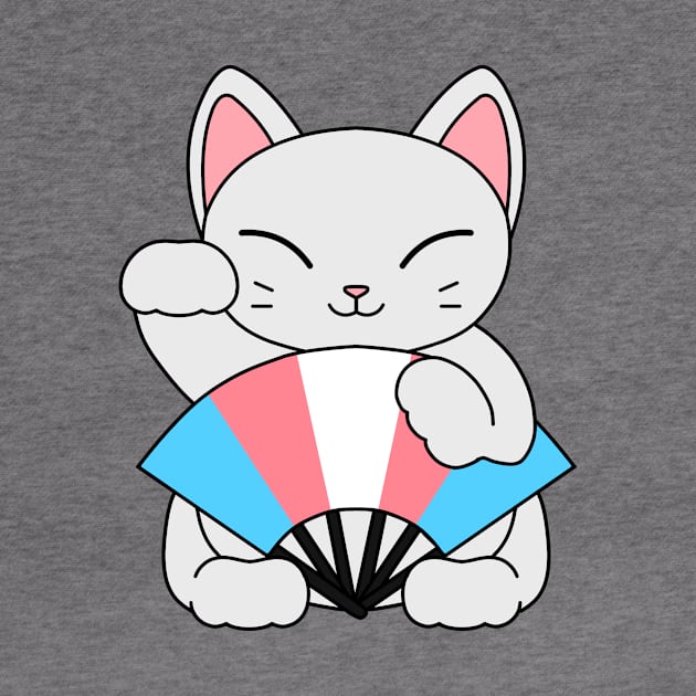 Transgender Lucky Cat by Lulu Bear